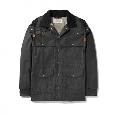 Filson Lt Wt Dry Cloth Cruiser Black L FCO-003885 FIL-10713-Black-L