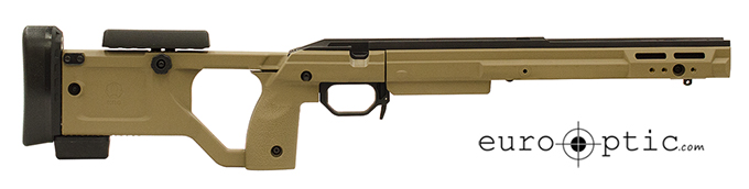 KRG X-ray Chassis 700LA Flat Dark Earth (tan) Large Grips