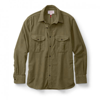 Filson Moleskin Seattle Shirt Lovat XXXL FCO-001777 FIL-10394-Lovat-XXXL