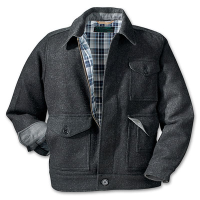 Filson XS Charcoal Ballard Wool Bomber 10201