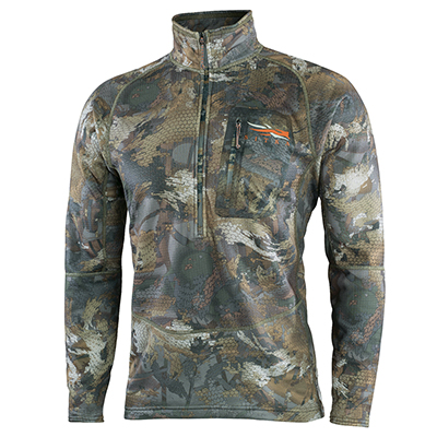 Sitka Timber Grinder Half-Zip Optifade Timber X Large 70024-TM-XL