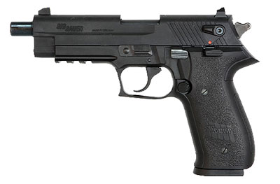 Black Finish, Threaded Barrel MOS-22-B-TB
