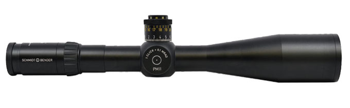 Schmidt Bender PMII 5-25x56 L/P P4 Fine MOA DT CW