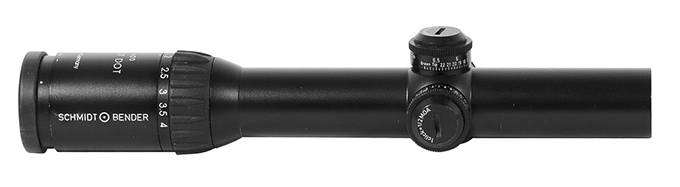 Schmidt Bender 1.1-4x20 Short Dot CQB Demo 946SD__D
