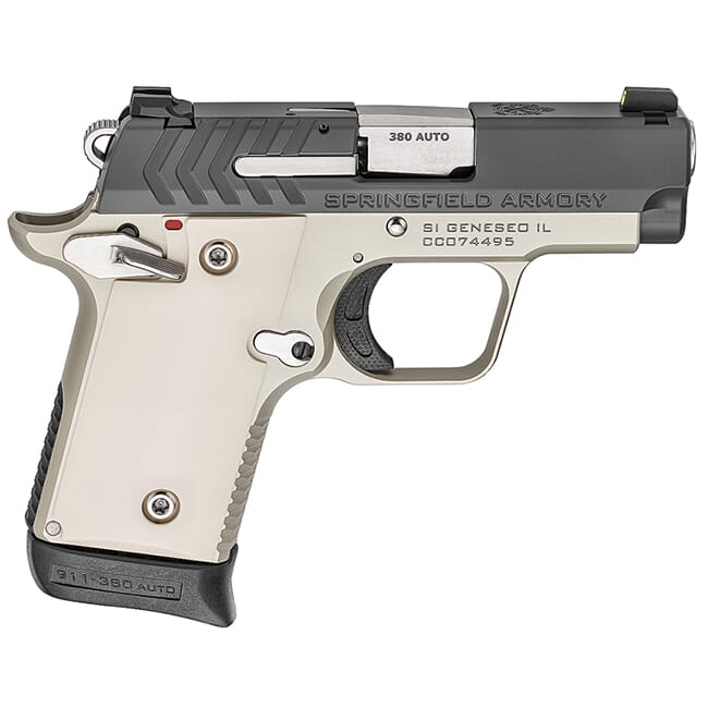 Springfield Armory 911 .380 ACP Platinum / Graphite Pistol (w/ 2 magazines) PG9109PG