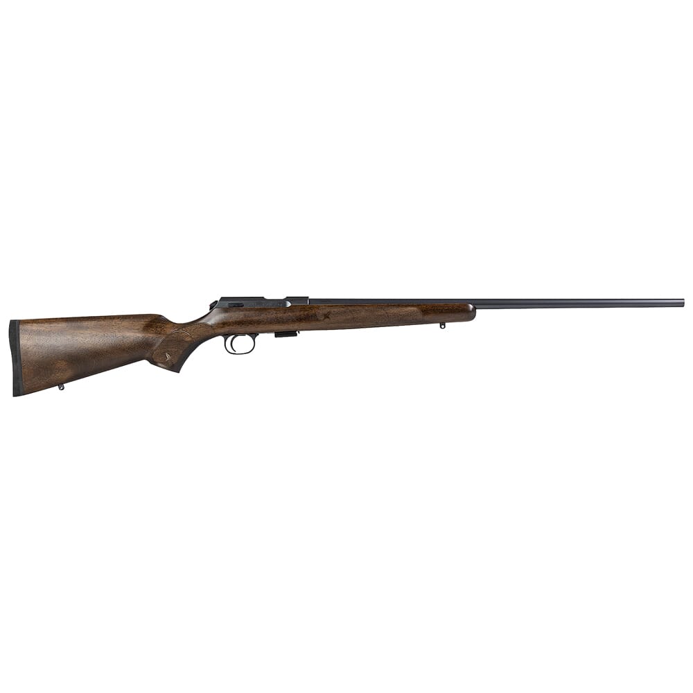 CZ-USA 457 American Left-Hand .22 LR 24" Bbl Walnut American-Style 5rd Rimfire Rifle w/11mm Dovetail 02390