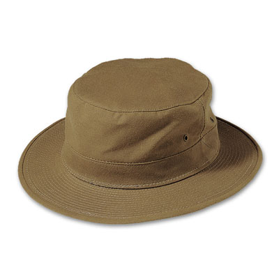 Filson XXL Tan Original Tin Cloth Hat 60027
