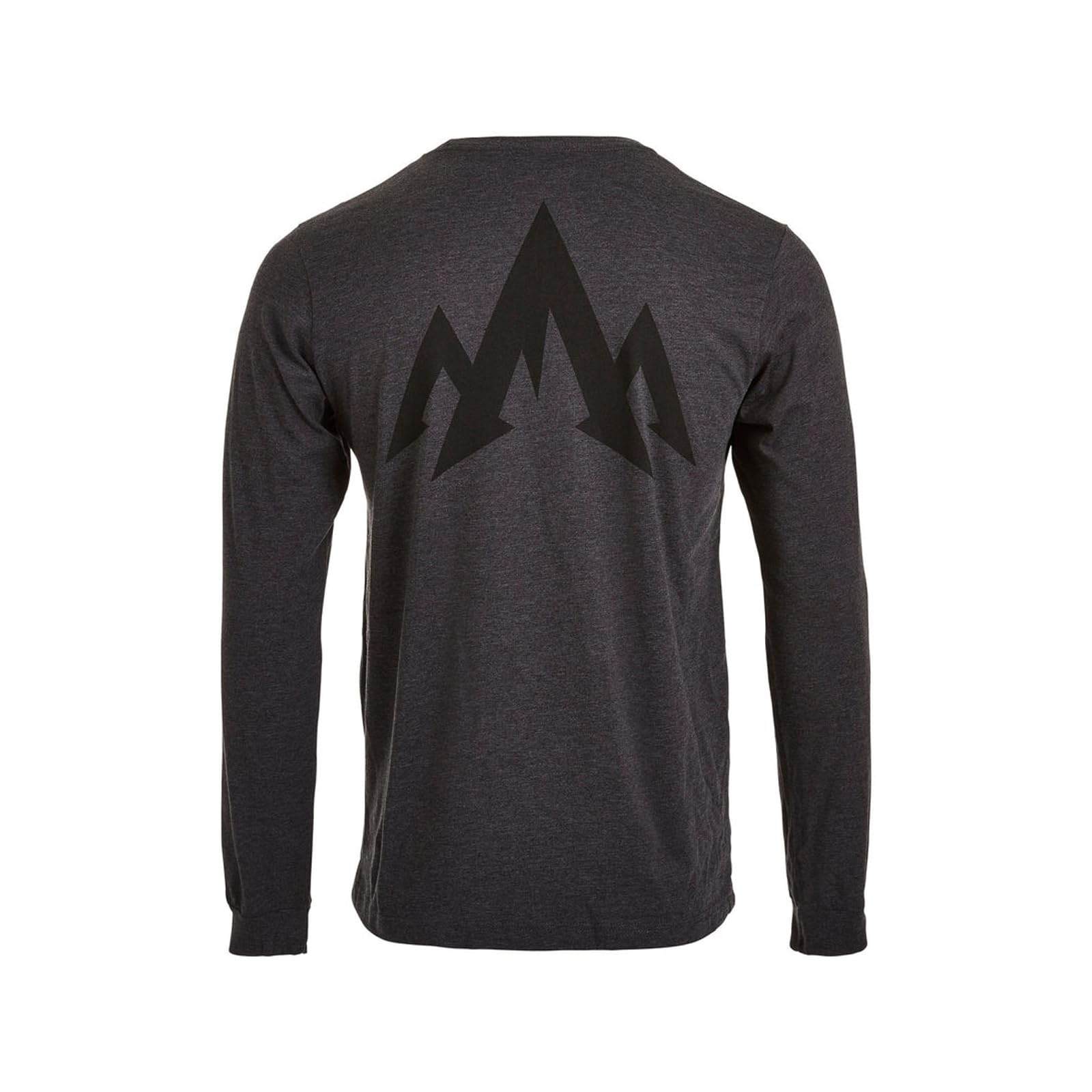 Pnuma Outdoors Side Swipe Long Sleeve Tee Shirt Dark Grey XL LS-TS-SS-DG-XL