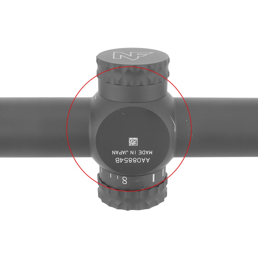 Nightforce USED NX8 4-32x50 F2 .250 MOA MOAR-CF2D Riflescope C641 Scratch on Tube UA2478
