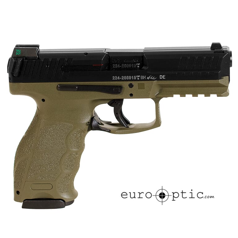 Heckler Koch VP9 9mm 15rd OD Green Pistol 700009GRLE-A5