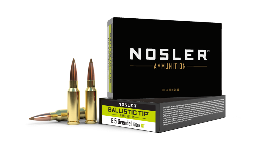 Nosler Ballistic Tip BTA - 6.5 Grendel 120g BT SP (20ct) Ammunition 61023