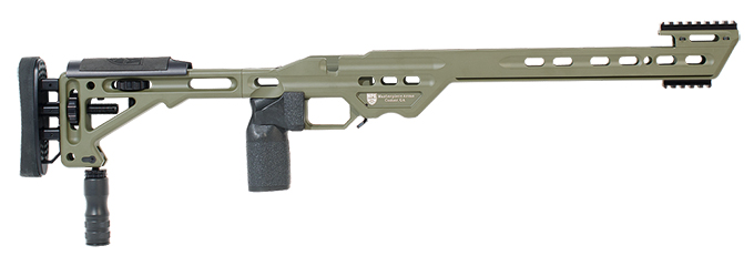 Masterpiece Arms BA Comp Chassis Tikka SA RH Sniper Green