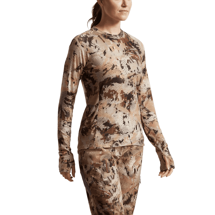 Sitka Gear Waterfowl Marsh Women's CORE Merino 120 Long Sleeve Crew X Large 600169-WL-XL