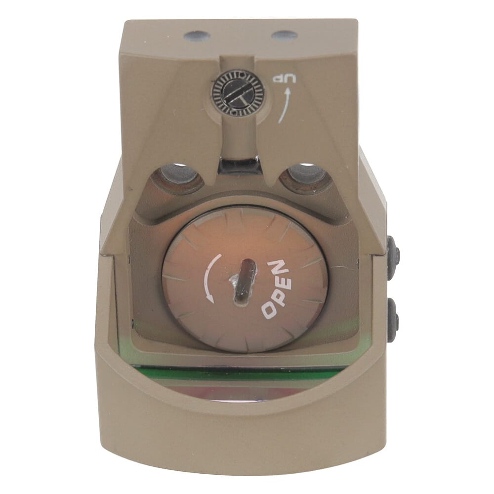Sig Sauer USED ROMEO1PRO, 6 MOA, 1.0 MOA Adjust, Steel Shroud, FDE SOR1P103 Like New-Scratched Battery Cap UA2310
