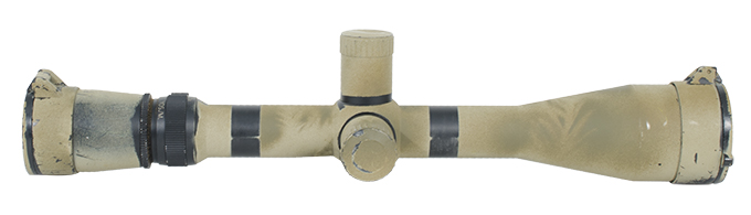 Leupold Vari-X III 3.5-10x44 MOA target turrets, Plex reticle, painted, good condition, UA1128