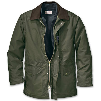 Filson MD Green Cover Cloth Weekender Coat 10023