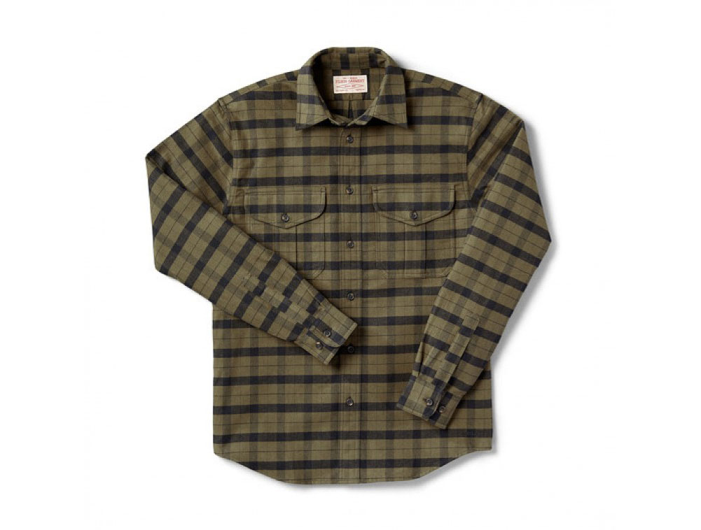 Filson Alaskan Guide Shirt Otter Green/Black XL 12006