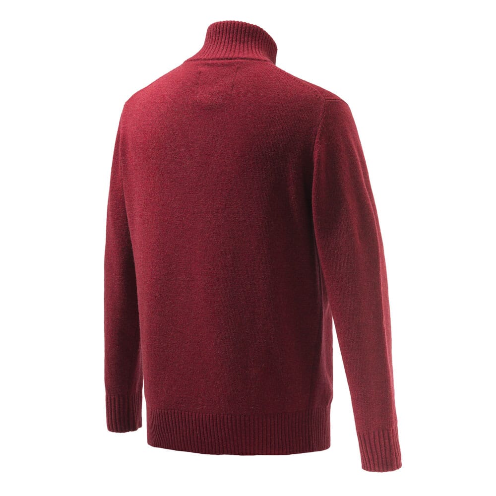 Beretta Dorset Half Zip Sweater Dark Red 2XL PU561T19990037XXL