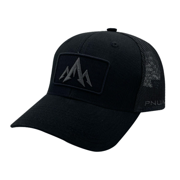 Pnuma Outdoors Arrowhead Patch Mesh Trucker, Meteor Color CP-AH-MT