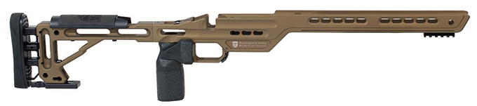 Masterpiece Arms BA Hybrid Chassis Rem700 SA RH Burnt Bronze