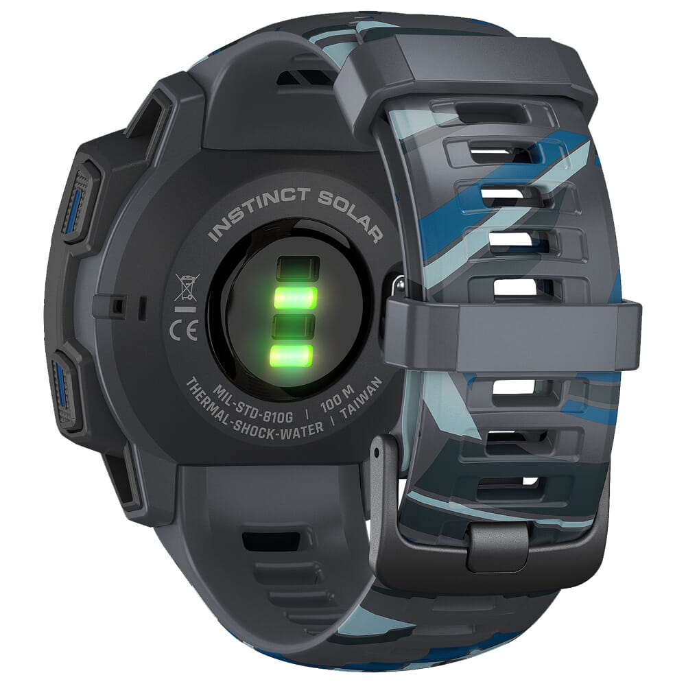 Garmin Instinct Solar Surf Edition Pipeline Smartwatch 010-02293-17