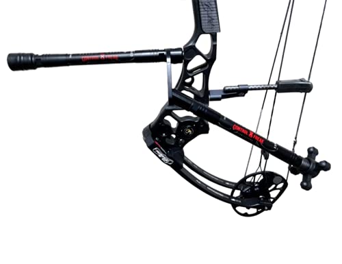 Conquest Archery Associates Control Freak .750 Bars CF .750 Matte black 12&quot;/10&quot; Kit (RH) 27074