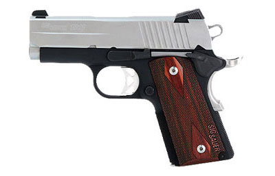 Ultra, 2-Tone Finish, Low Profile Night Sights, 3 Hole Trigger, Blackwood Grips 1911U-45-TSS