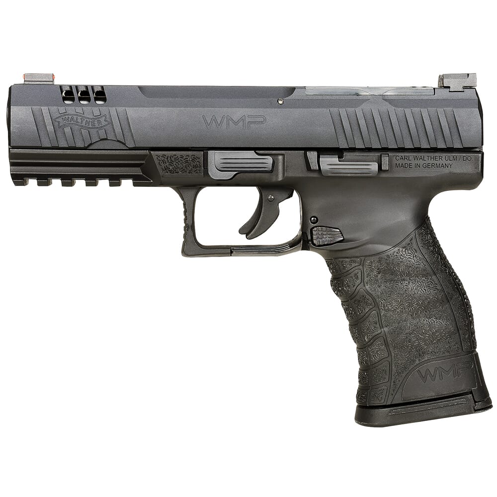 Walther Arms WMP .22 WMR 4.5" Bbl Optic-Ready Pistol w/(3) Optic Plates & (2) 10rd Mags 5220302