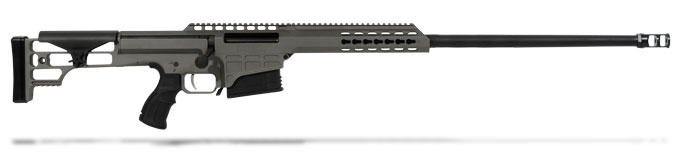 Barrett 98B Tactical .338 Lapua Mag Rifle System - 24" Heavy Barrel - Tungsten Grey Cerakoted Receiver 14802