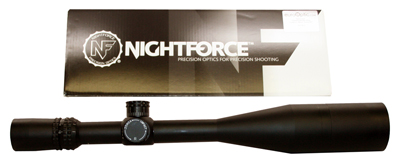 Nightforce NXS 12-42x56 with CH-3 reticle - Excellent condition with faint ringmarks. Item #UB224