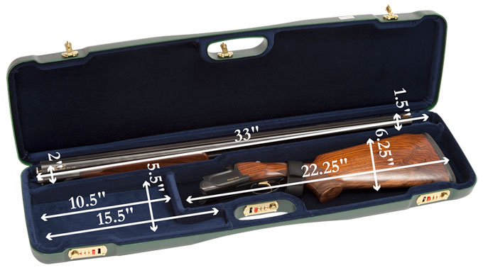 Negrini One Shotgun 32.75&quot; Green/Blue 1602LR/4704