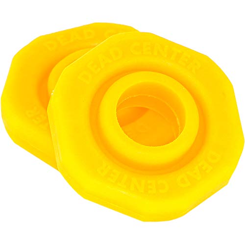 Dead Center Stabilizer Silencer for 5/8" Stabilizers 2/pk Yellow DC-SS-5/8-YEL