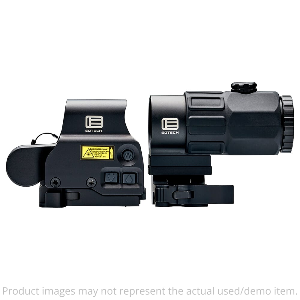 EOTech USED HHS Complete System: EXPS3-4 HW S, G45 Magnifier and (STS) Switch-to-Side Mount w/Quick Detach HHS-V-EOT Excellent Condition UA4995