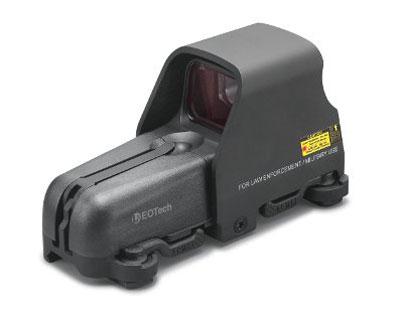 EOTech Holographic Sight, 65 MOA ring, 1 MOA dot, Black 553.A65BLK