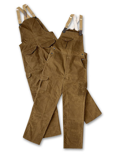 Filson Oil Fin Double Tin Bibs Tan 44 14018