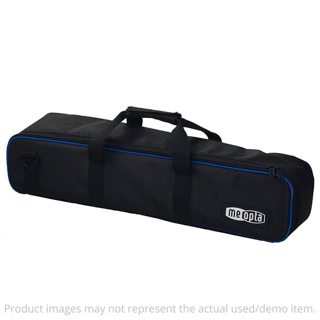 Meopta USED Carbon Fiber Full Size Tripod Kit w/CF Legs Ball-Head Fluid-Head Mounting Plates & Padded Carrying Case 653525 Excellent Condition UA5111