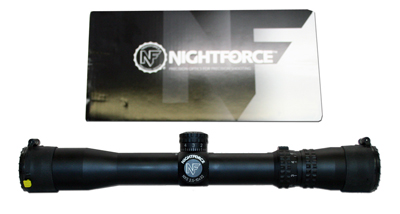 Nightforce NXS 2.5-10x32 with NPR2 reticle & Zero Stop - Like New DEMO with small mark on the tube,