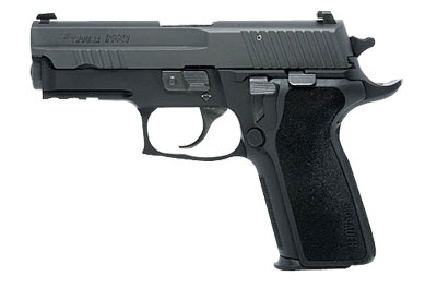 ENHANCED ELITE, Black Nitron Finish, Beavertail, SRT, SLITE Night Sights, 1-Piece Enhanced E2 Grip E29R-40-ESE