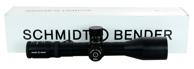 Schmidt Bender PMII 3-12x50 L/P Gen II Mildot MRAD MTC CCW-UA615