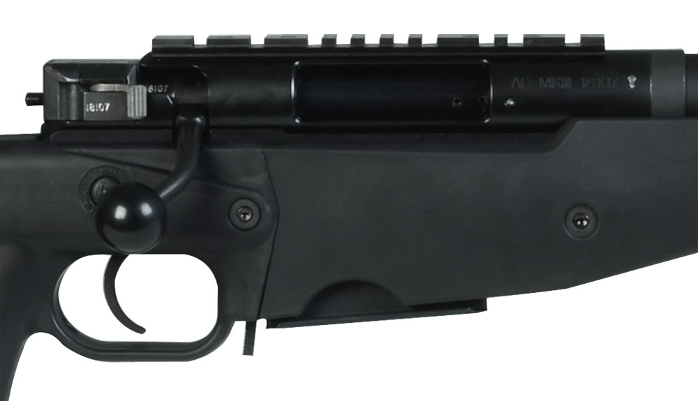 Accuracy International AE MK III 243 Winchester 26 inch Plain bbl Black Fixed Stock AE24326PL0M1PFI0BBLACFB0F0N