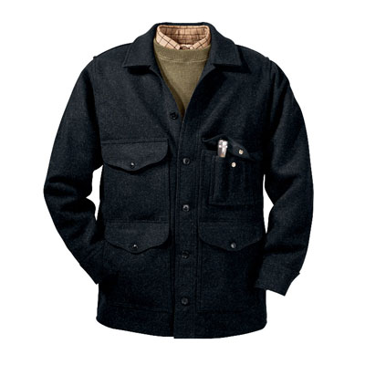 Filson 44 Charcoal Mackinaw Cruiser 10043