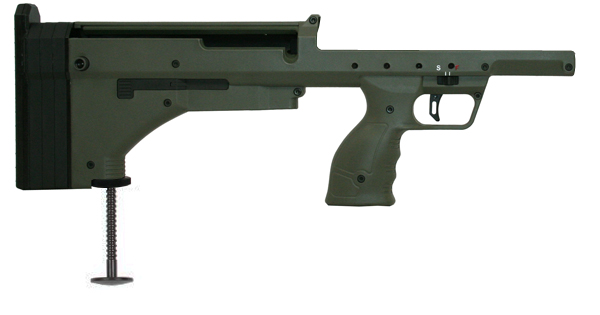 Desert Tech SRS Monopod and Stock OD Green - Desert Tech