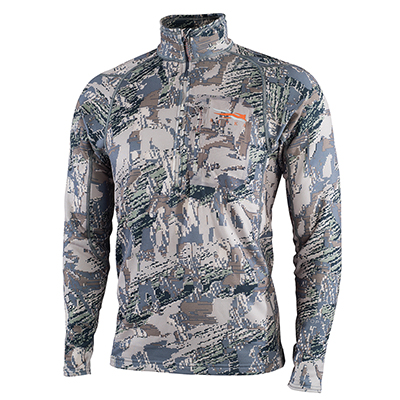 Sitka Core Mid Wt Zip T Optifade Open Country XXX Large|10036-OB-3XL