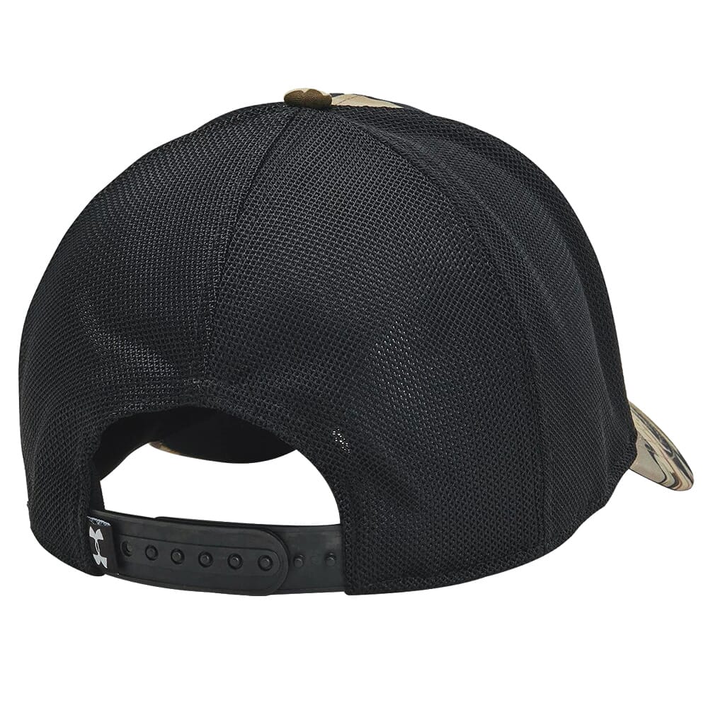 Under Armour Outdoor Antler Trucker Hat Barren Camo/Black OSFM 1372352-989001