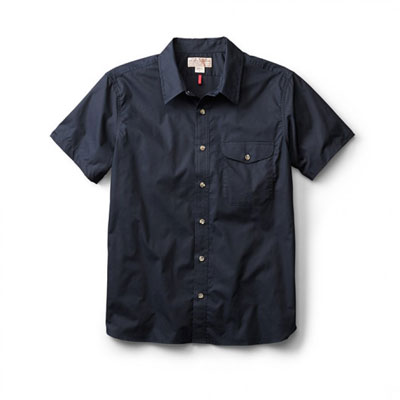 Filson S/S Feather Cloth Shirt Navy SM 10491