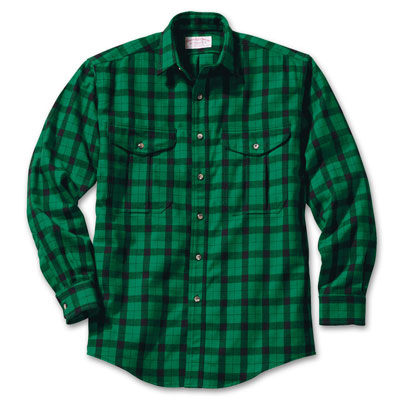 Filson SM Green/Black Alaskan Guide Shirt 12006-GK