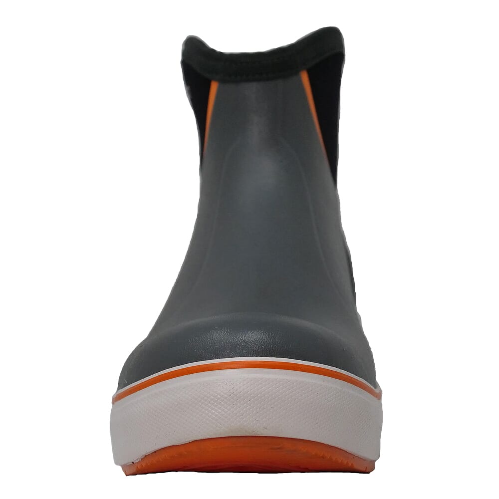 Dryshod Slipnot Waterproof Deck Boots Grey/Orange Size 10 (SLN-MA-GY-M10)