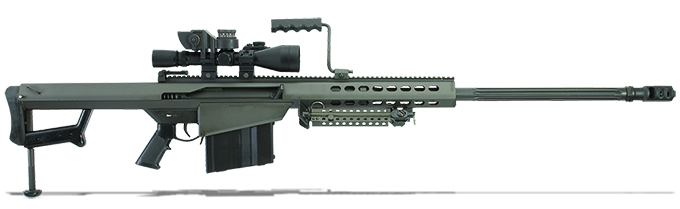 Barrett 82A1 .416 Manganes 29&quot; Leupold Mark 4 M1, BORS, Rings 12437