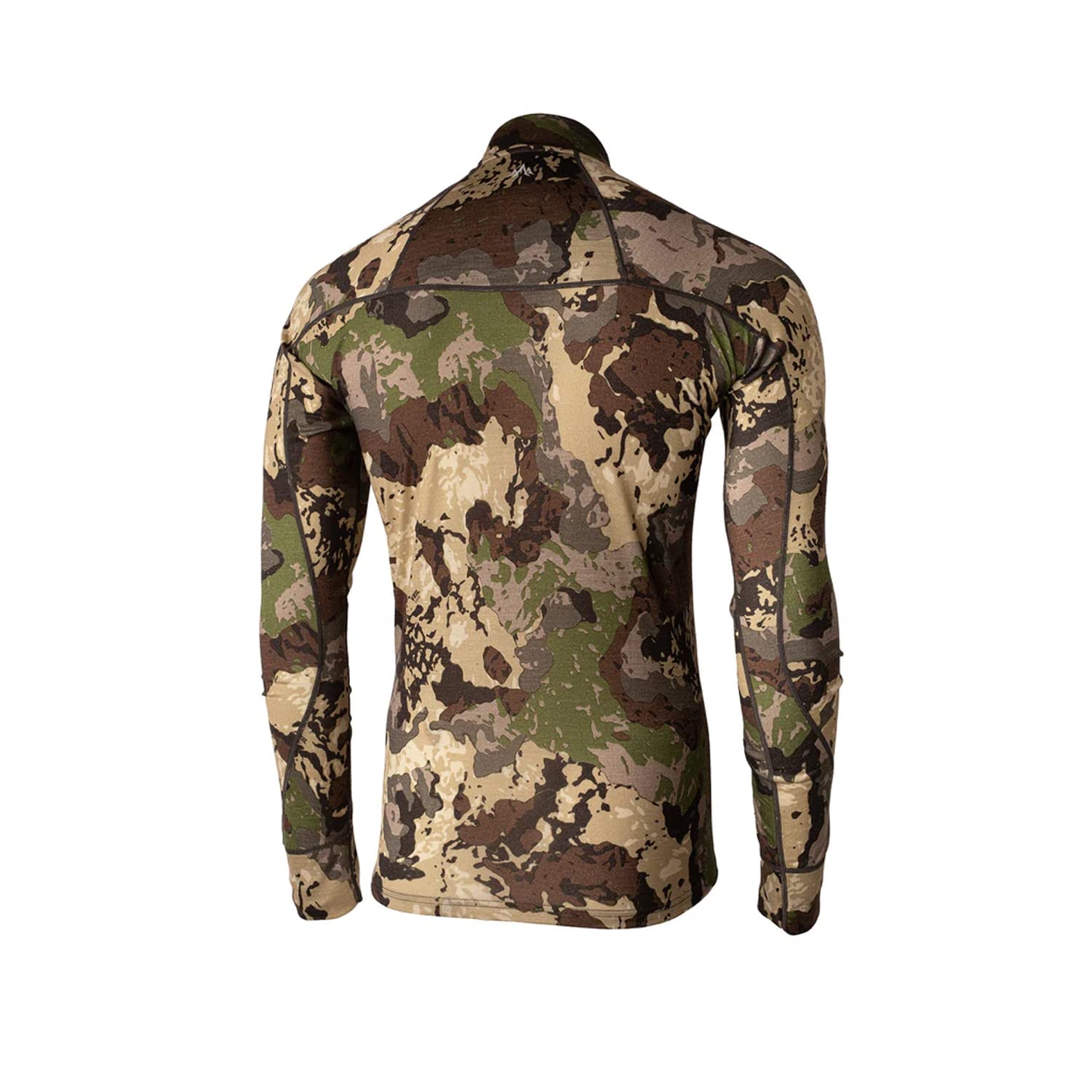 Pnuma Outdoors Merino Wool Base Layer 1/4 Zip Pullover Caza XL P305CX