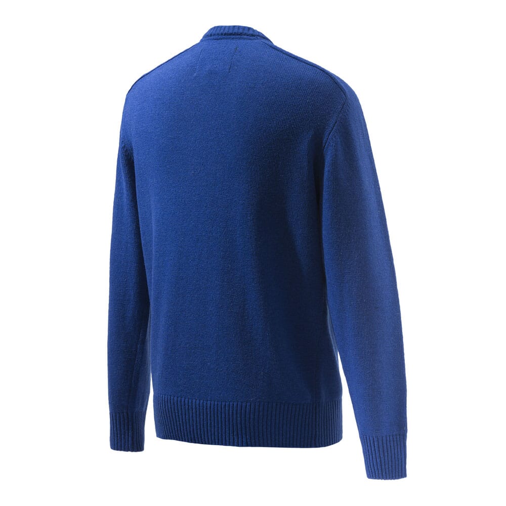 Beretta USED Somerset V-Neck Sweater Blue Total Eclipse Large PU571T19990504L - Like New - No Sale Tags USED7670